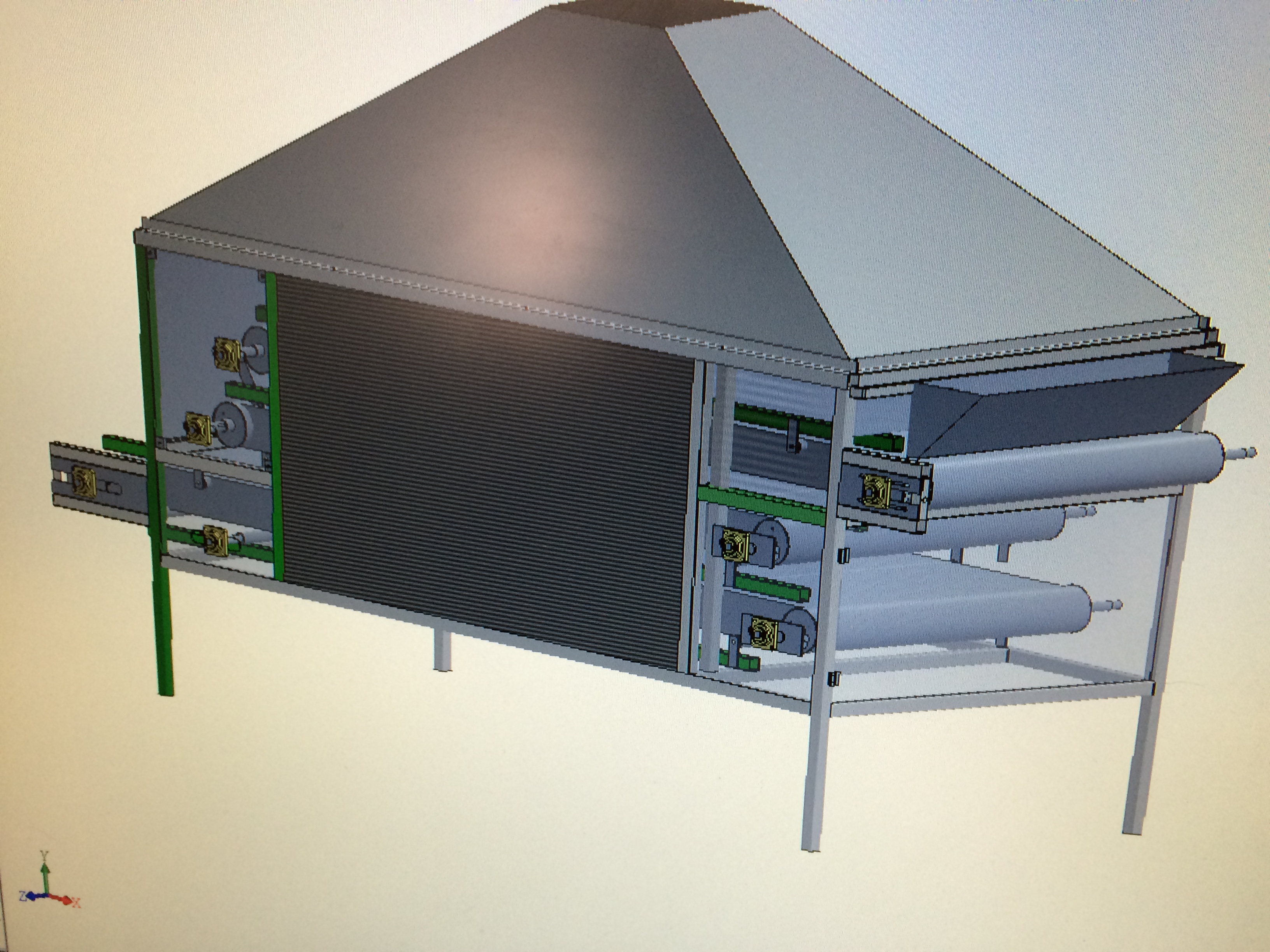 Product cooling line