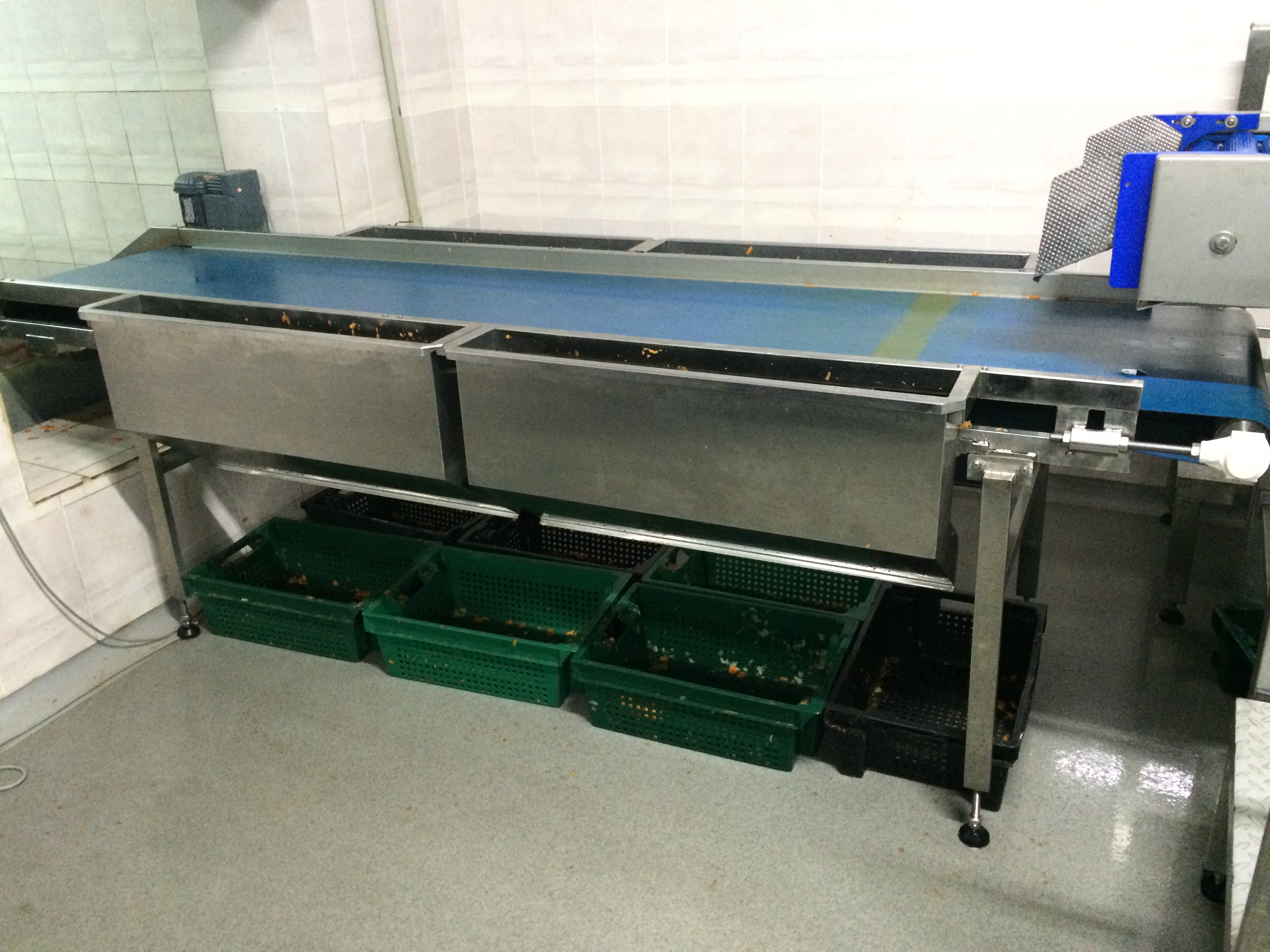 Training conveyor line operators at a production site