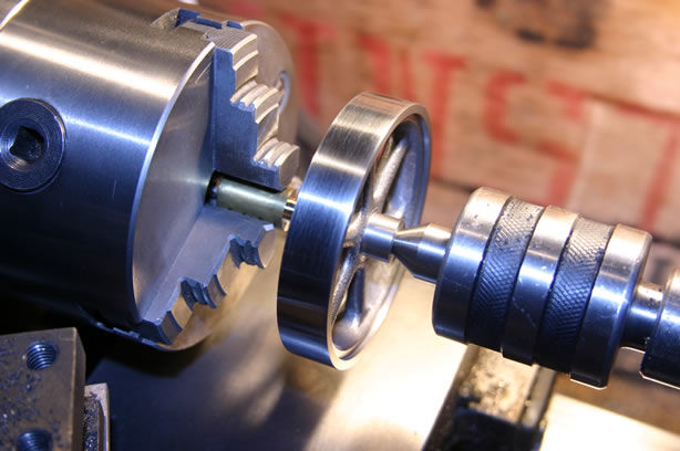 Turning work producing custom parts
